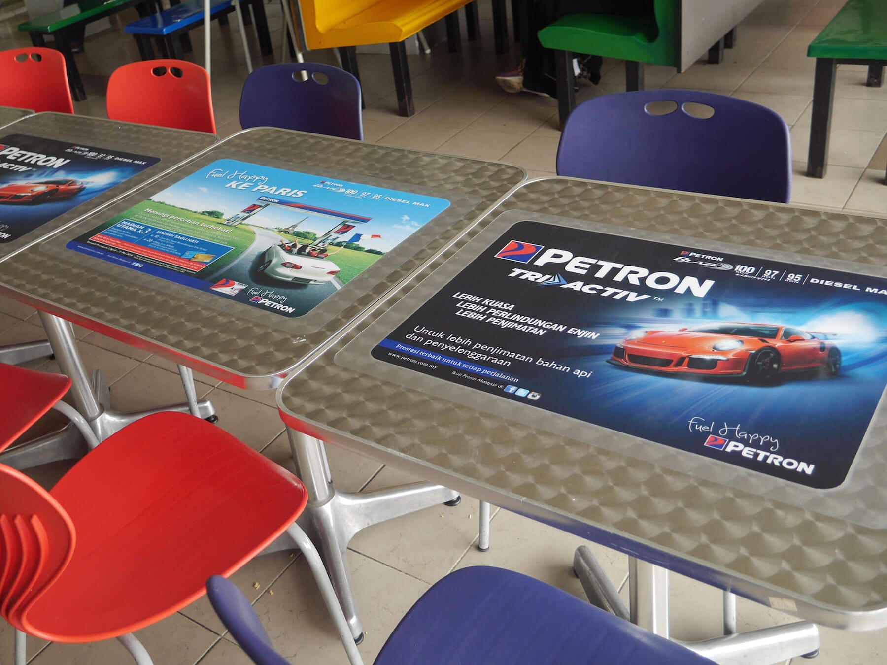 The Rising Trend of Table Sticker Advertising